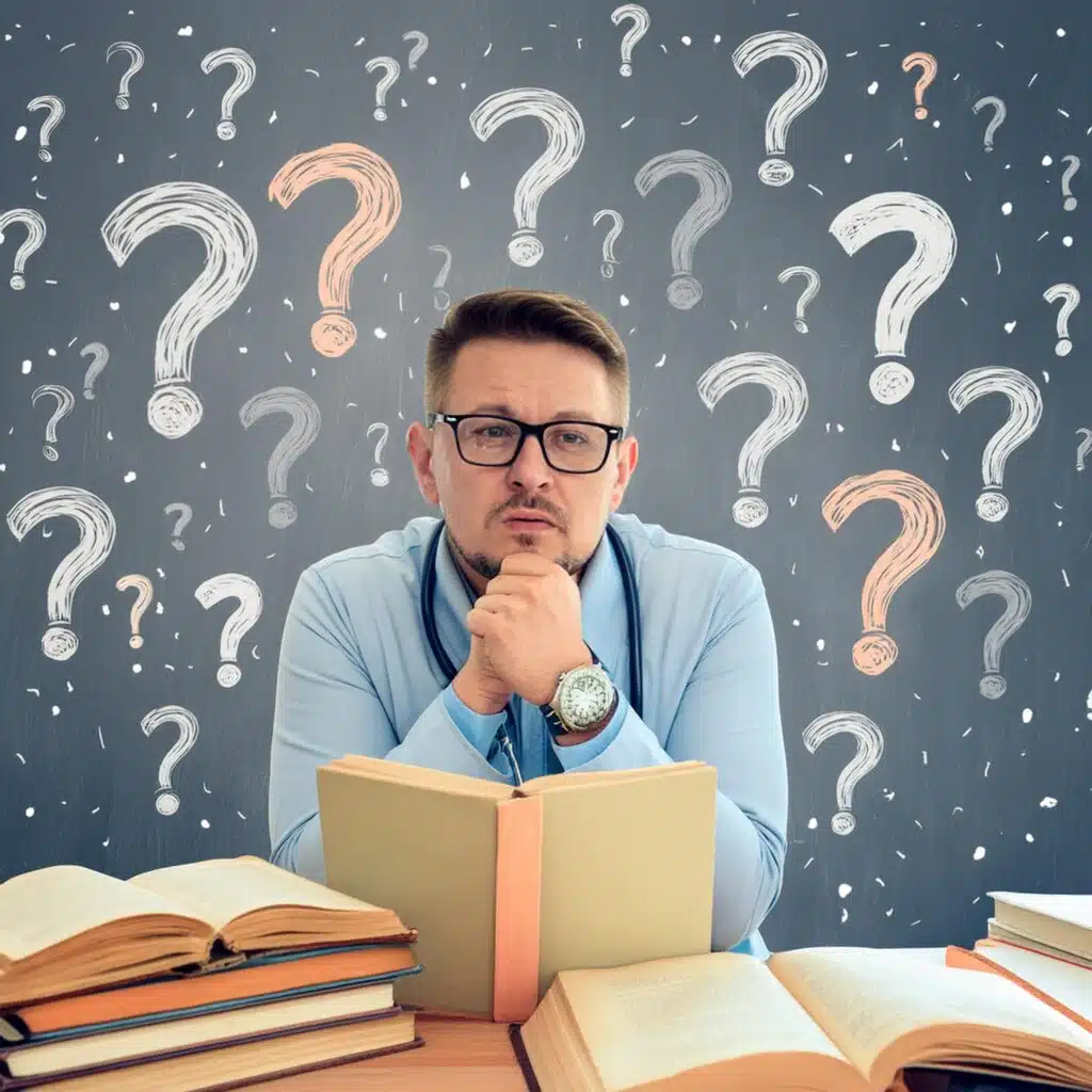 Firefly Une Thérapeute nouvellement formé, assis à son bureau avec des livres ouverts et des notes é